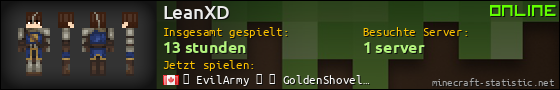 Benutzerleisten 560x90 für LeanXD