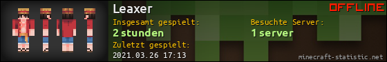 Benutzerleisten 560x90 für Leaxer