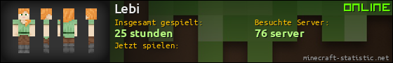 Benutzerleisten 560x90 für Lebi