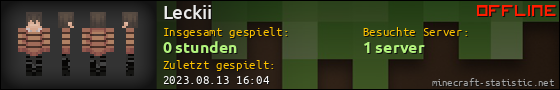 Benutzerleisten 560x90 für Leckii