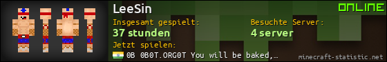 Benutzerleisten 560x90 für LeeSin
