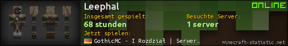 Benutzerleisten 560x90 für Leephal