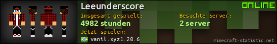 Benutzerleisten 560x90 für Leeunderscore