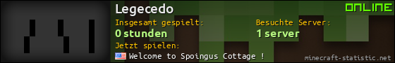 Benutzerleisten 560x90 für Legecedo