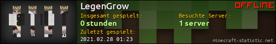 Benutzerleisten 560x90 für LegenGrow