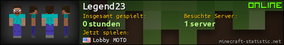 Benutzerleisten 560x90 für Legend23