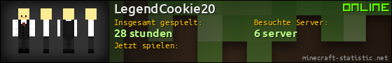 Benutzerleisten 560x90 für LegendCookie20