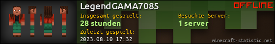 Benutzerleisten 560x90 für LegendGAMA7085