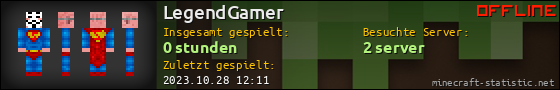Benutzerleisten 560x90 für LegendGamer