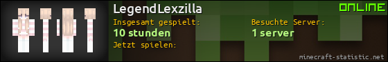 Benutzerleisten 560x90 für LegendLexzilla