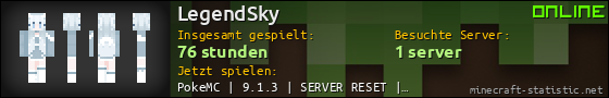 Benutzerleisten 560x90 für LegendSky