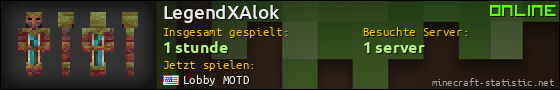 Benutzerleisten 560x90 für LegendXAlok