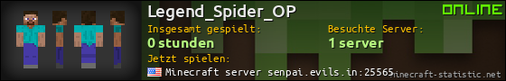 Benutzerleisten 560x90 für Legend_Spider_OP