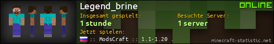 Benutzerleisten 560x90 für Legend_brine