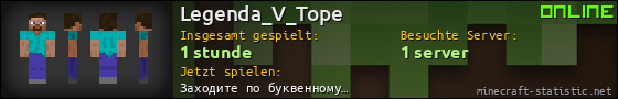 Benutzerleisten 560x90 für Legenda_V_Tope