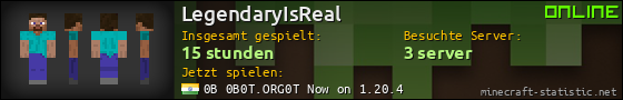 Benutzerleisten 560x90 für LegendaryIsReal