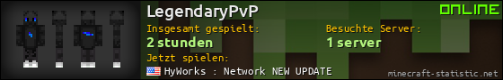 Benutzerleisten 560x90 für LegendaryPvP