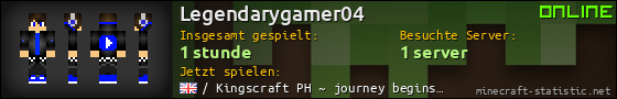 Benutzerleisten 560x90 für Legendarygamer04