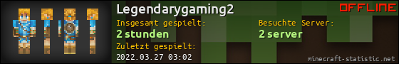 Benutzerleisten 560x90 für Legendarygaming2