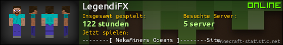 Benutzerleisten 560x90 für LegendiFX