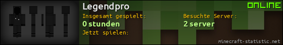 Benutzerleisten 560x90 für Legendpro