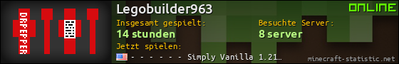 Benutzerleisten 560x90 für Legobuilder963