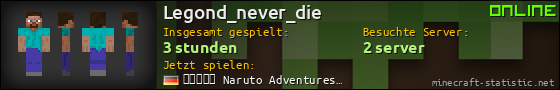 Benutzerleisten 560x90 für Legond_never_die