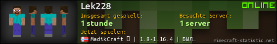 Benutzerleisten 560x90 für Lek228