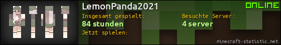 Benutzerleisten 560x90 für LemonPanda2021