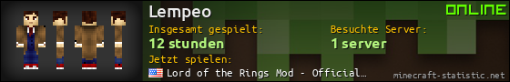 Benutzerleisten 560x90 für Lempeo