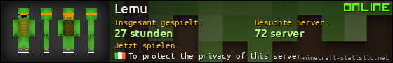 Benutzerleisten 560x90 für Lemu
