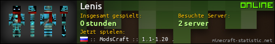 Benutzerleisten 560x90 für Lenis