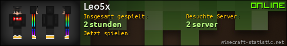 Benutzerleisten 560x90 für Leo5x