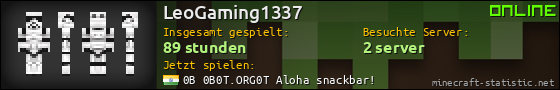 Benutzerleisten 560x90 für LeoGaming1337