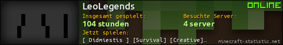 Benutzerleisten 560x90 für LeoLegends
