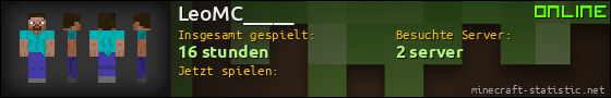 Benutzerleisten 560x90 für LeoMC_____
