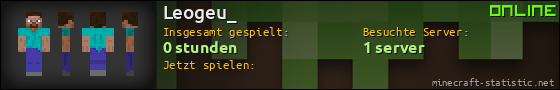 Benutzerleisten 560x90 für Leogeu_