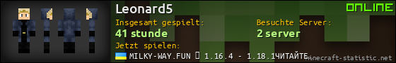 Benutzerleisten 560x90 für Leonard5