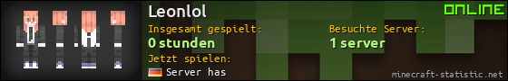 Benutzerleisten 560x90 für Leonlol