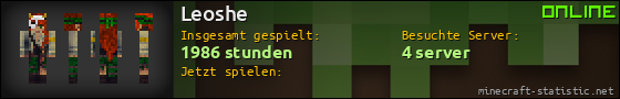 Benutzerleisten 560x90 für Leoshe
