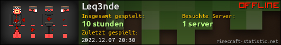Benutzerleisten 560x90 für Leq3nde