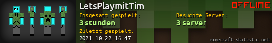 Benutzerleisten 560x90 für LetsPlaymitTim