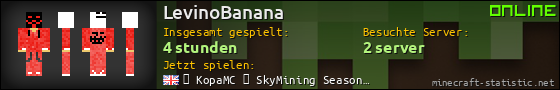 Benutzerleisten 560x90 für LevinoBanana