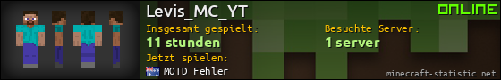 Benutzerleisten 560x90 für Levis_MC_YT