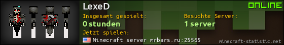 Benutzerleisten 560x90 für LexeD