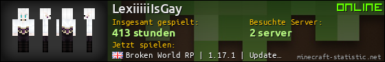 Benutzerleisten 560x90 für LexiiiiiIsGay