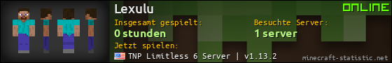 Benutzerleisten 560x90 für Lexulu