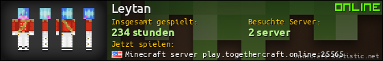 Benutzerleisten 560x90 für Leytan