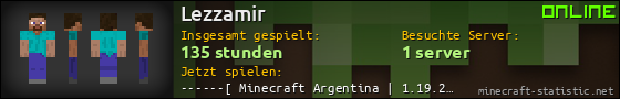 Benutzerleisten 560x90 für Lezzamir