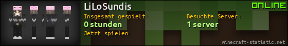 Benutzerleisten 560x90 für LiLoSundis